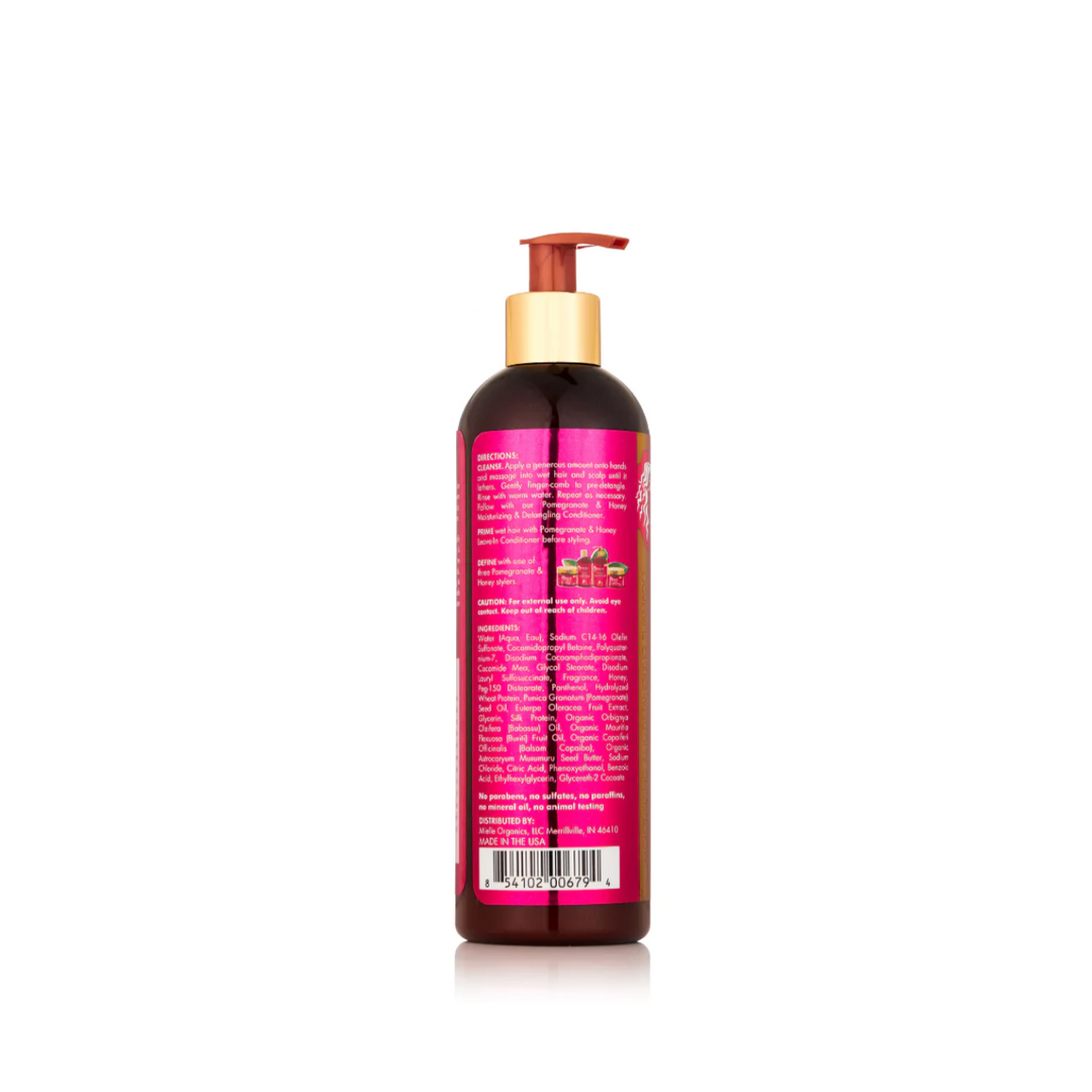 Mielle Organics - Pomegranate & Honey - Shampoo hydratant démêlant - 355 ml