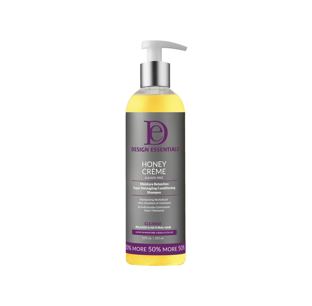 Design Essentials - Honey Creme - Shampooing super démêlant et hydratant - 355 g