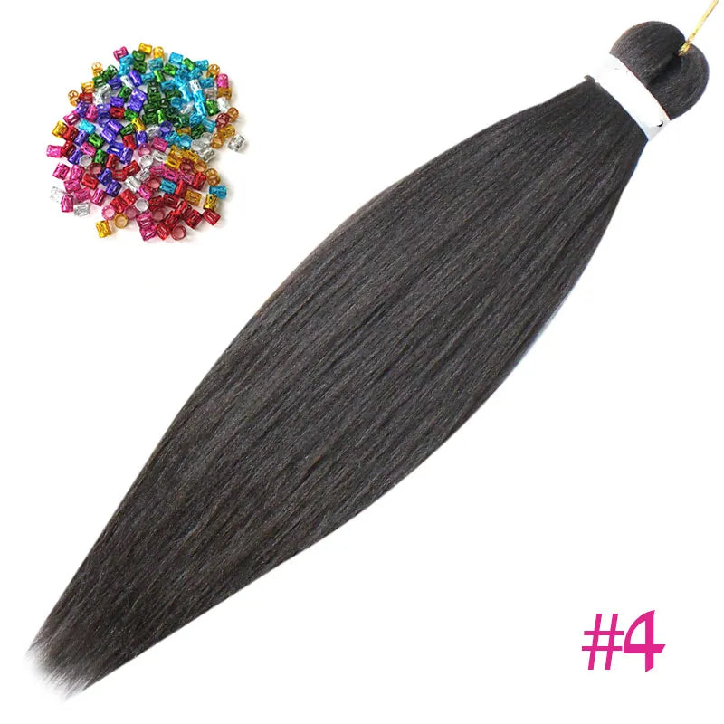 Extensions de Cheveux préétirées 26 pouces - Fibre Kanekalon - Xpression