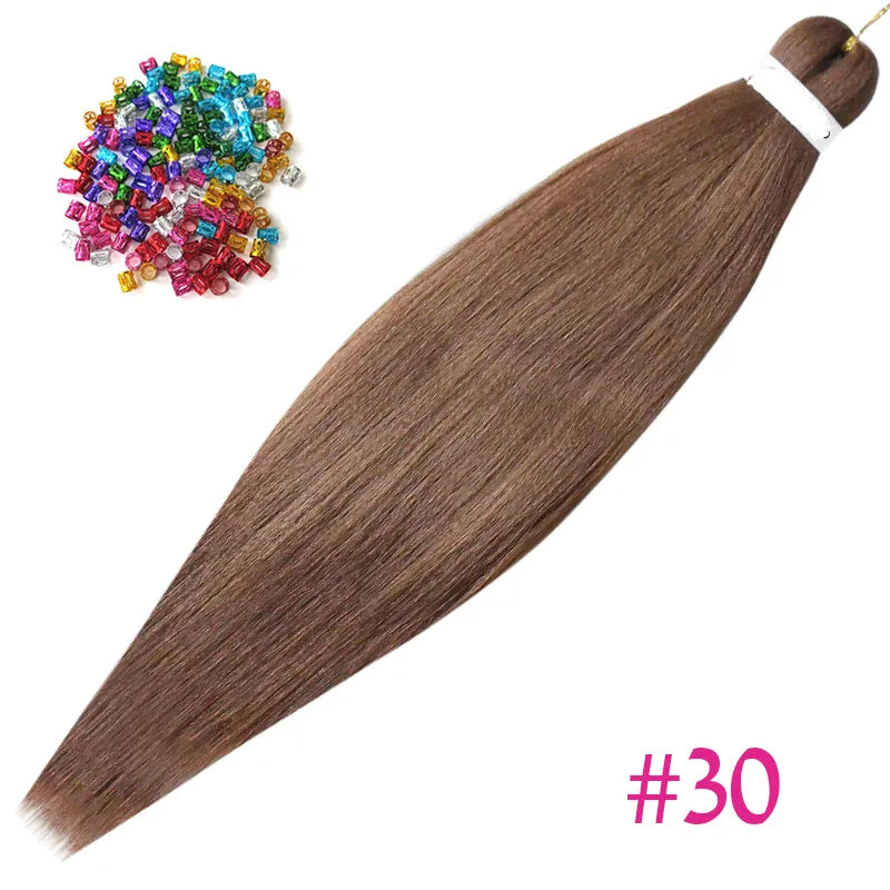 Extensions de Cheveux préétirées 26 pouces - Fibre Kanekalon - Xpression