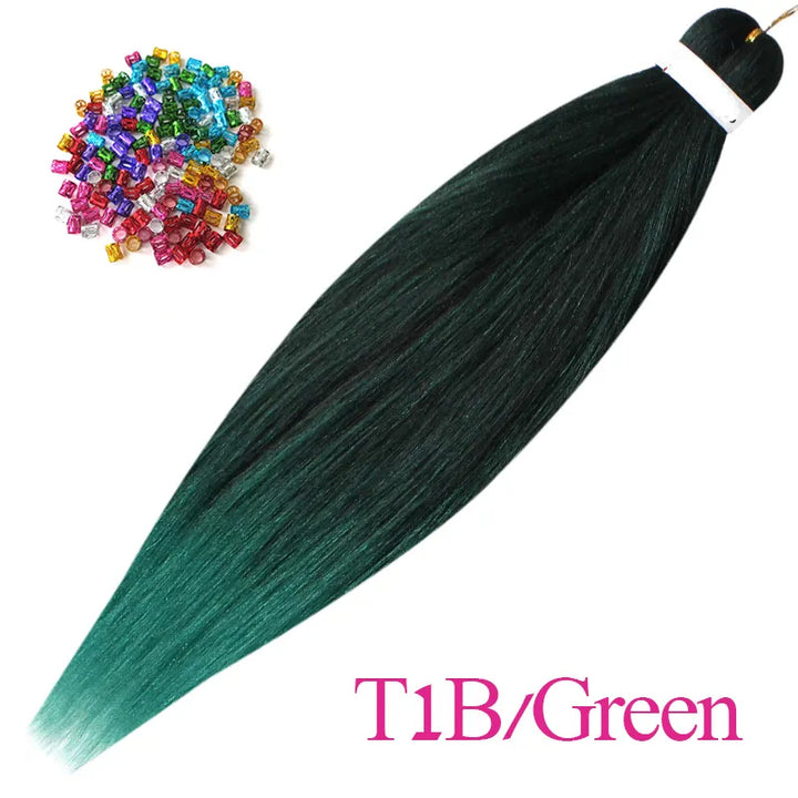 Extensions de Cheveux préétirées 26 pouces - Fibre Kanekalon - Xpression