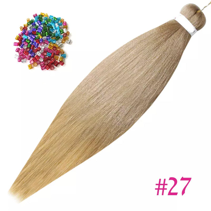 Extensions de Cheveux préétirées 26 pouces - Fibre Kanekalon - Xpression