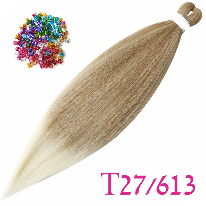 Extensions de Cheveux préétirées 26 pouces - Fibre Kanekalon - Xpression