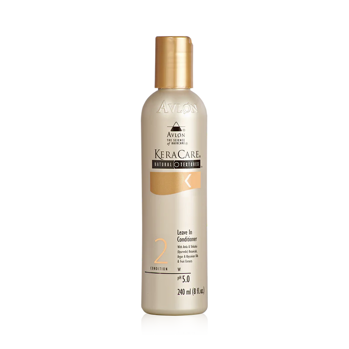 KeraCare - Natural Textures - Leave-In Conditioner - Lait hydratant démêlant sans rinçage - 240 ml