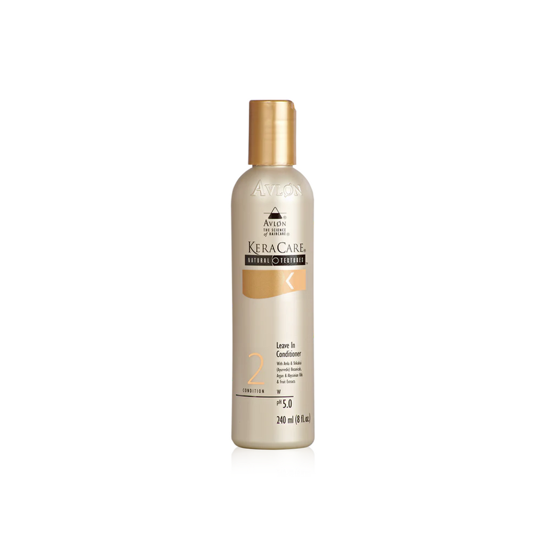 KeraCare - Natural Textures - Leave-In Conditioner - Lait hydratant démêlant sans rinçage - 240 ml