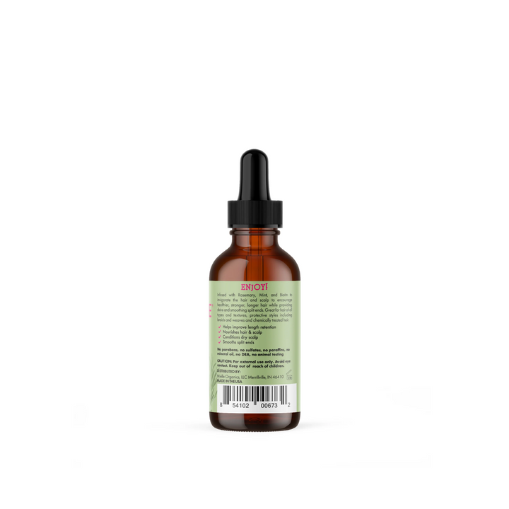 Mielle Organics - Rosemary Mint Scalp & Hair Strengthening Oil - Huile fortifiante pour le cuir chevelu et les cheveux - 59 ml