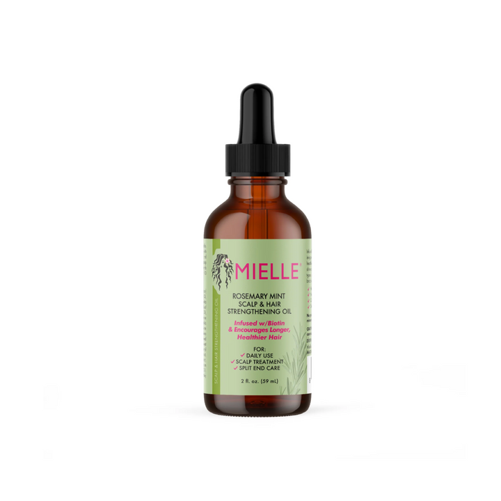 Mielle Organics - Rosemary Mint Scalp & Hair Strengthening Oil - Huile fortifiante pour le cuir chevelu et les cheveux - 59 ml