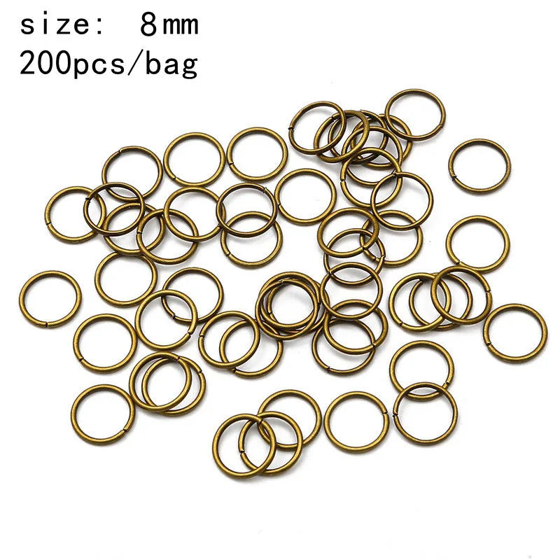 Anneaux clips perles ajustables pour tresses et Dreadlocks/locks - 50pcs