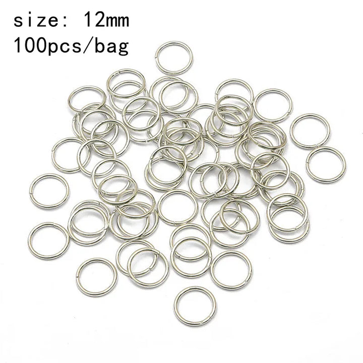 Anneaux clips perles ajustables pour tresses et Dreadlocks/locks - 50pcs