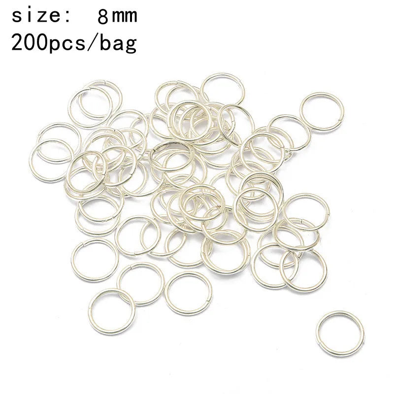 Anneaux clips perles ajustables pour tresses et Dreadlocks/locks - 50pcs