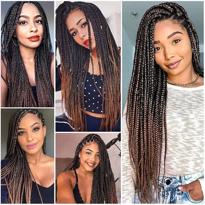 Extensions de Cheveux préétirées 26 pouces - Fibre Kanekalon - Xpression