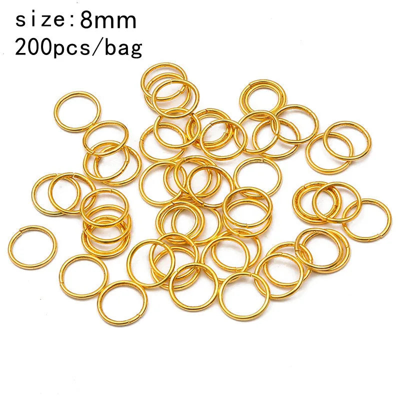 Anneaux clips perles ajustables pour tresses et Dreadlocks/locks - 50pcs