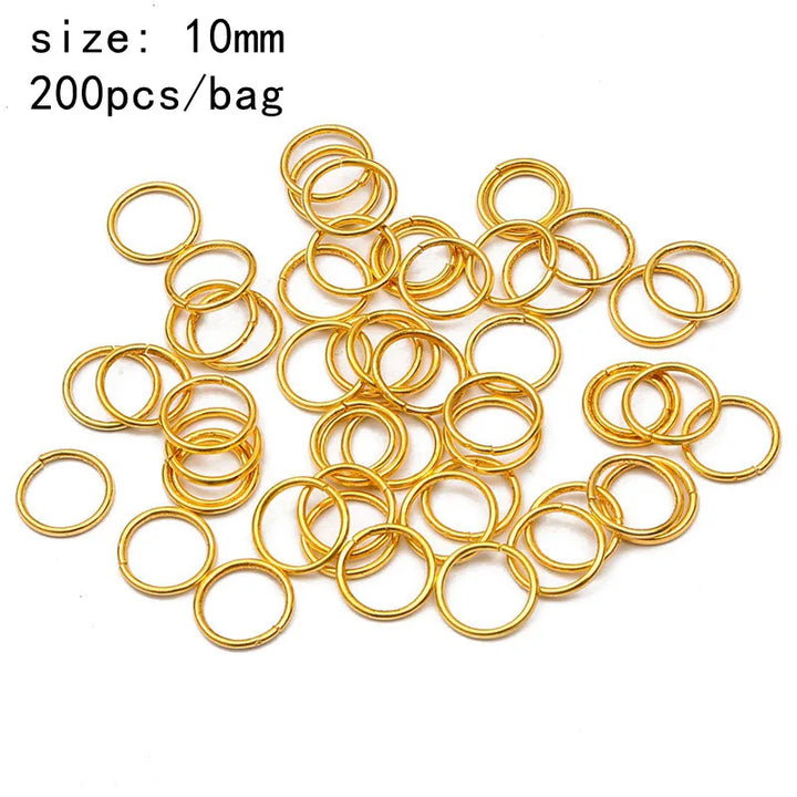 Anneaux clips perles ajustables pour tresses et Dreadlocks/locks - 50pcs