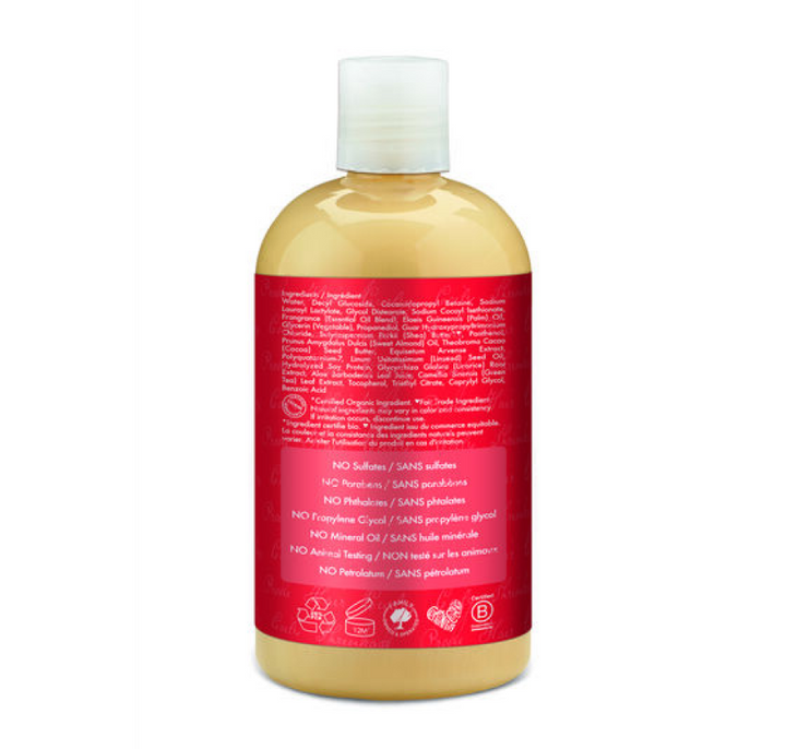 Shea Moisture – Red Palm Oil & Cocoa Butter - Shampoo démêlant 399 ml