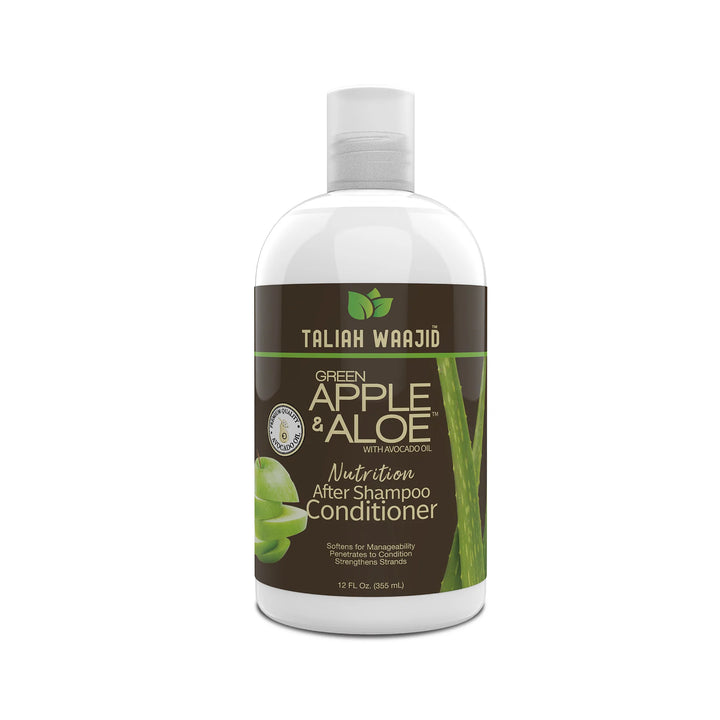 Talia Waajid - Green Apple & Aloe Nutrition Leave-In Conditioner 12oz - 355 ml - Lait sans rinçage