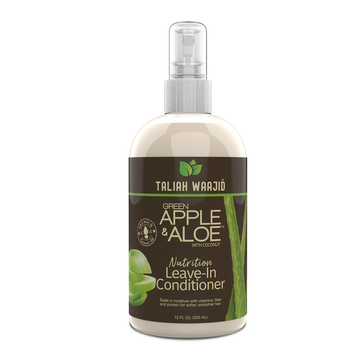 Talia Waajid - Green Apple & Aloe Nutrition Leave-In Conditioner 12oz - 355 ml - Lait sans rinçage